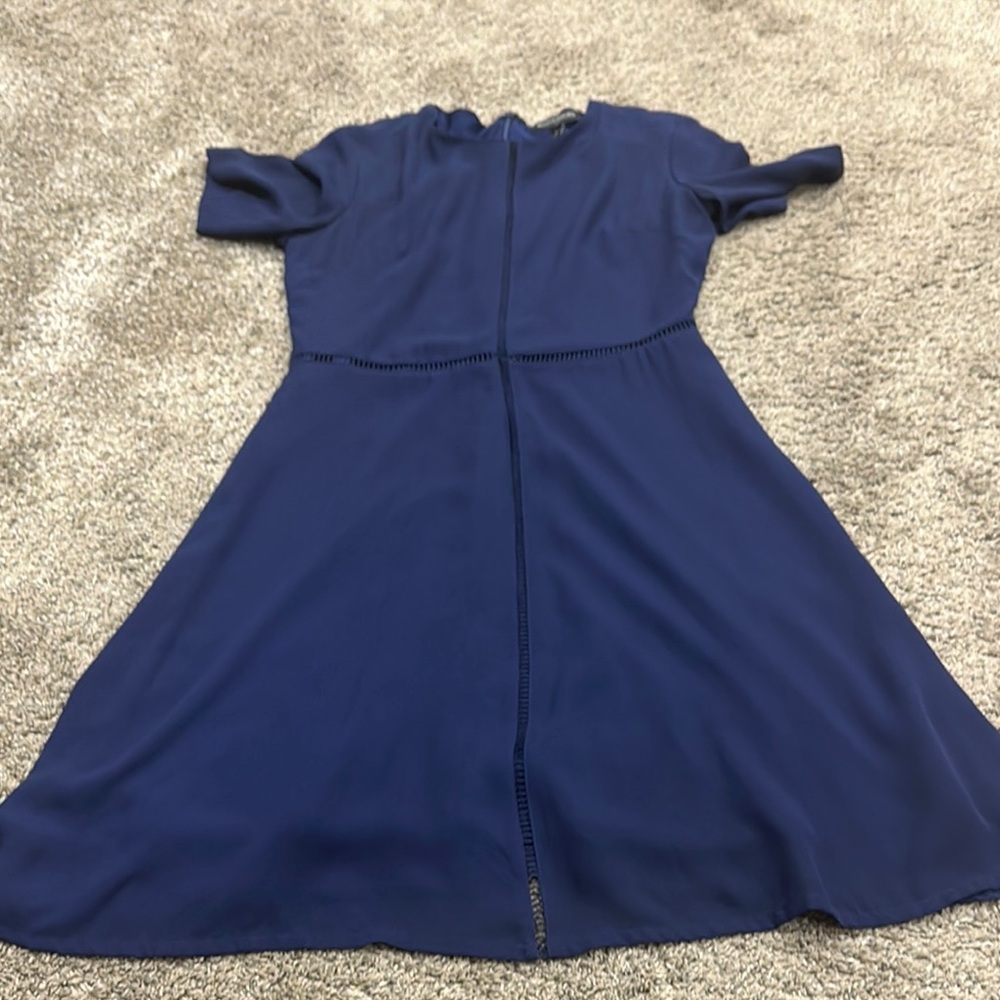 Banana Republic Deep Blue Dress 0